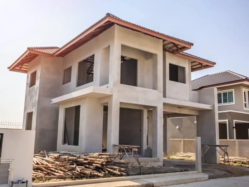 New residential house